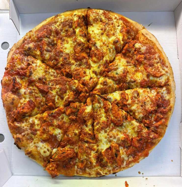 Freshly Baked Pizzas Served at Red Tiffin Takeaway in Glasgow